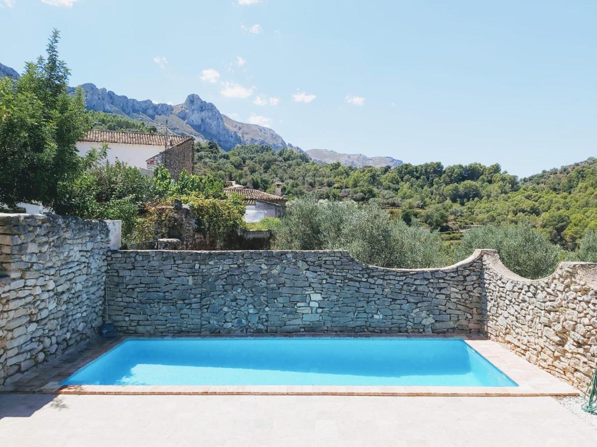 Casa Nicole Naturaleza, Montanas Y Piscina Privada En Alicante Carroja Dış mekan fotoğraf